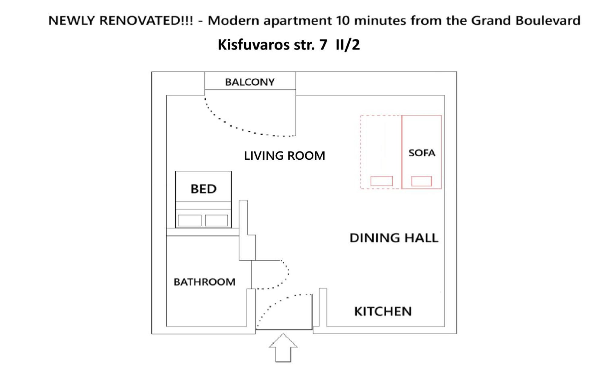 Newly Renovated!!! - Modern Apartment 10 Minutes From The Grand Boulevard Budapeszt Zewnętrze zdjęcie
